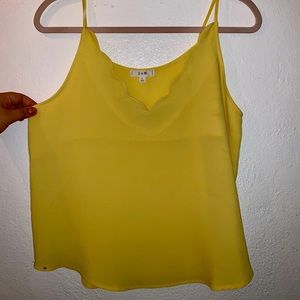 Never Used Yellow Top